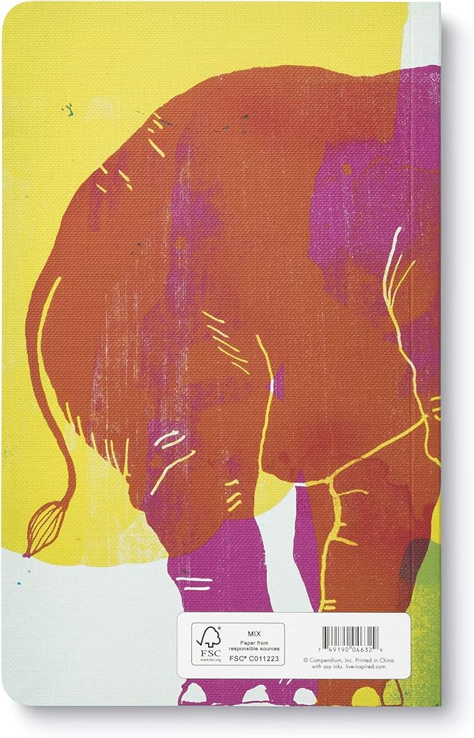 Compendium Softcover Journal - We are the music-makers, and we are the dreamers of dreams. – A Write Now Journal with 128 Lined Pages, 5″W x 8″H