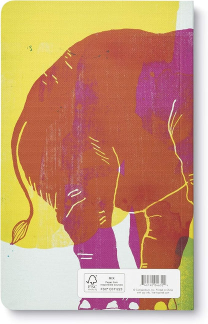 Compendium Softcover Journal - We are the music-makers, and we are the dreamers of dreams. – A Write Now Journal with 128 Lined Pages, 5″W x 8″H