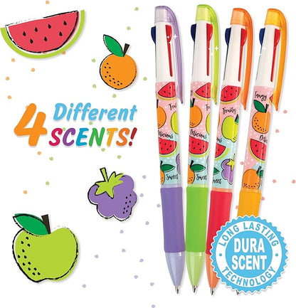 Tri-Color Smens (2 Pack)- Scented Pens, 4 Count