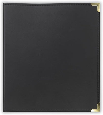 Samsill Classic Collection Business Card Ring Binder Round Ring - Black (81080)