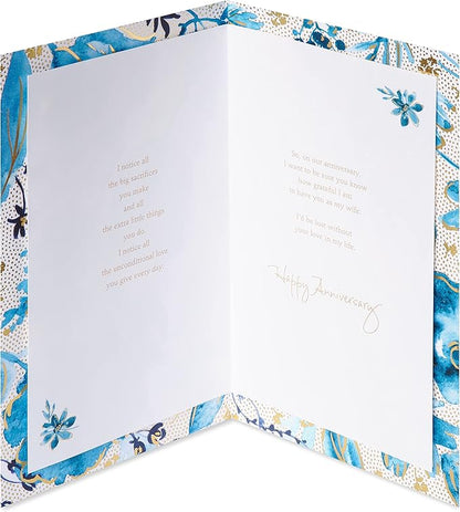 American Greetings Anniversary Card for Wife (I Notice)