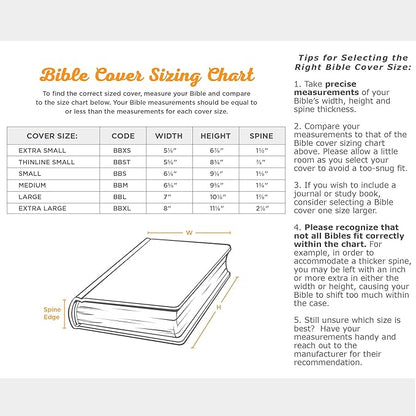 Christian Art Gifts Men's Classic Bible Cover A Man’s Heart Proverbs 16:9, Brown/Tan Faux Leather, Large