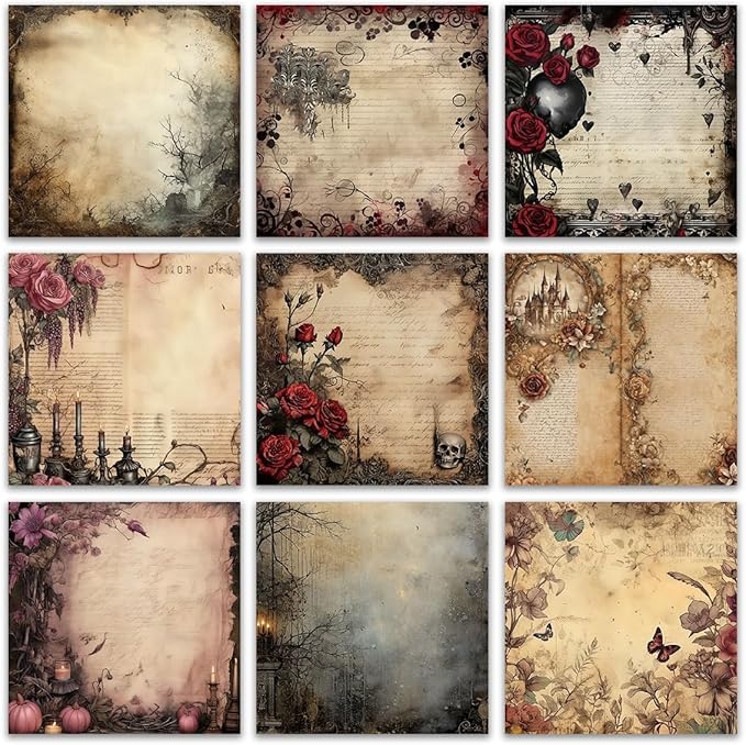 Post it Notes 3x3 Cute and Aesthetic Sticky Notes Planner Notepad - 450 Sheets - Desk Accessories for School, Office, and Home - Ideal Gifts for Teachers, Women, and Coworkers (Dark Rose)