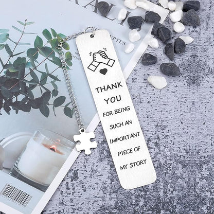 Thank You Employee Appreciation Gifts for Coworker Colleague Boss Bookmark Boss’s Day Teacher Retirement Going Away Gift for Women Men Leader Work Friends Office Christmas Birthday Valentine's Day