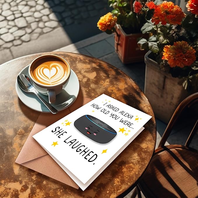 Funny Birthday Card for Old Men or Old Women, Suitable for Him And Her, Unique Birthday Gift for Dad, Mom, Husband, Wife, Grandpa, Grandma, Brother, Sister, Friends And Family.