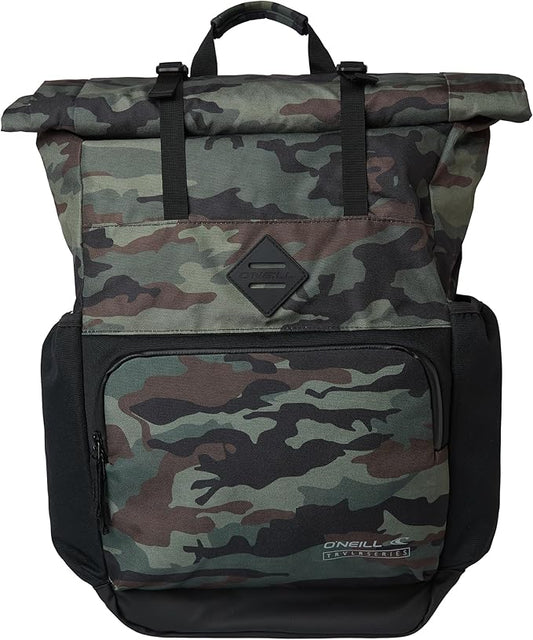 O'NEILL Mens Strike Trvlr 28L Backpack, Camo