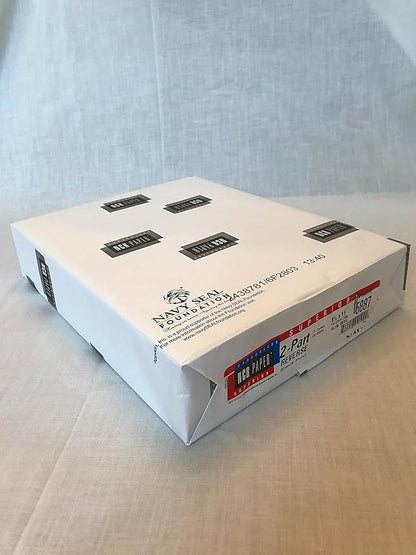 250 Sets, NCR Paper, 5887, Collated 2 Part (White, Canary), Letter Size Carbonless Paper Appleton