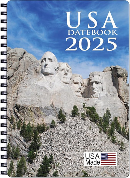 2025 Datebook & City Themed Planner – Resource Guide with Daily, Weekly & Monthly Views – 3-Year Reference Calendar - Multi-Purpose Travel Notebook Guide & Adventure Diary (USA 2025 (with Photos))