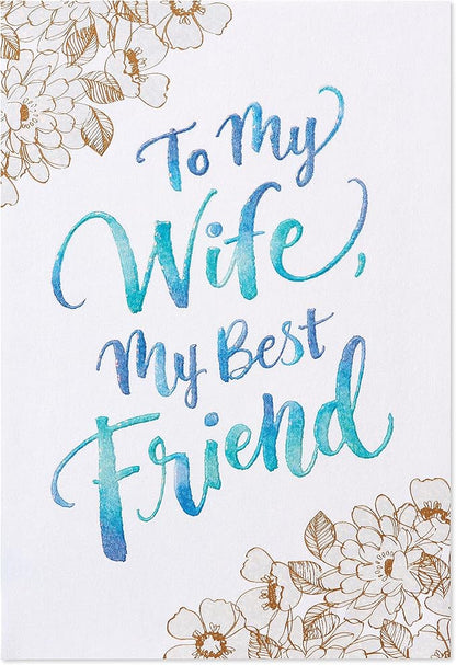 American Greetings Birthday Card for Wife (My Best Friend)