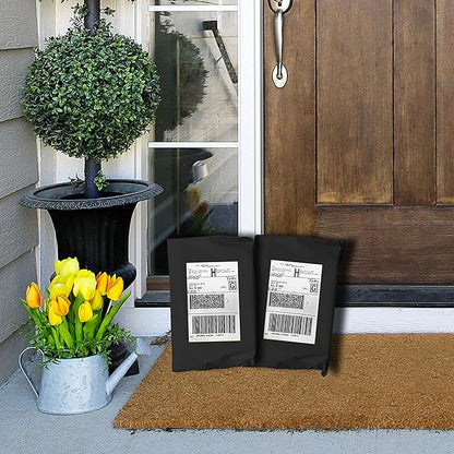 Colored Poly Mailers Pack of: (Black, 7.5" x 10.5" pack of 200) Be creative with your packaging with Colored mailers