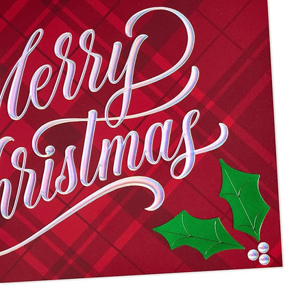 Hallmark Handmade Christmas Card Assortment (12 Cards and Envelopes, Refill Pack Card Organizer Box)