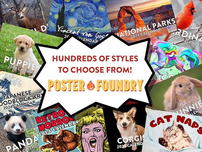 Greece Calendar 2023 Monthly Wall Hanging Calendars Greek Athens Island Europe Mediterranean Travel Large Planner 24 Months-Full 2023 Write On Grid Plus Bonus 2024 Preview Chart-Made In USA,12x18