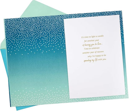 Hallmark Birthday Card for Husband, Wife, Boyfriend, Girlfriend (My Love)