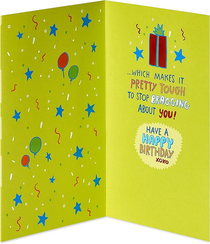 American Greetings Birthday Card for Grandson (Bragging About You)