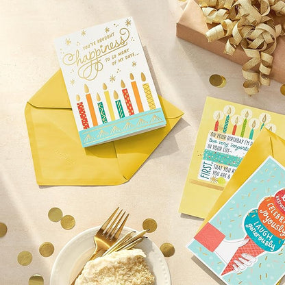 Hallmark Dayspring Religious Birthday Card Assortment (16 Cards with Envelopes) for Kids, Adults, Coworkers, Friends, Family