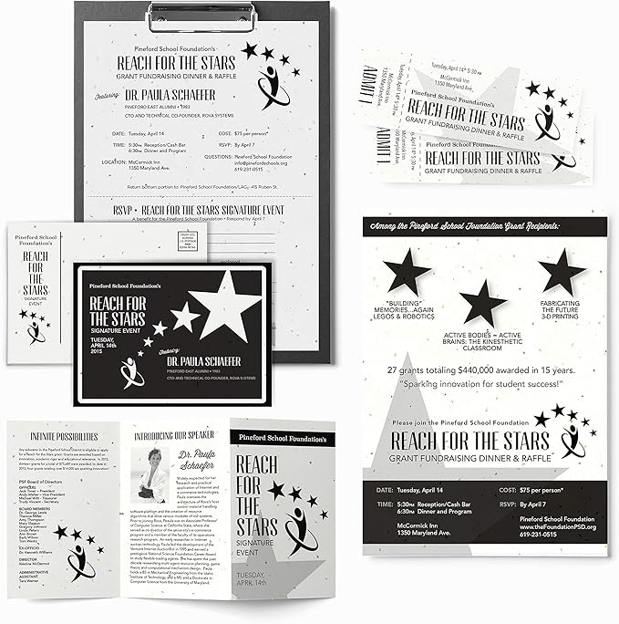 Astrobrights Mega Collection, Colored Cardstock, Bright Confetti White, 320 Sheets, 65 lb/176 gsm, 8.5" x 11" - MORE SHEETS! (91683)