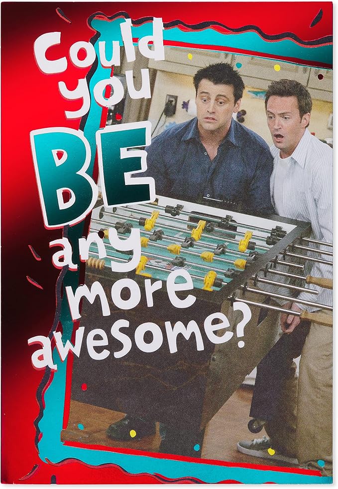 American Greetings Funny Pop Up Birthday Card (Friends, Joey and Chandler)