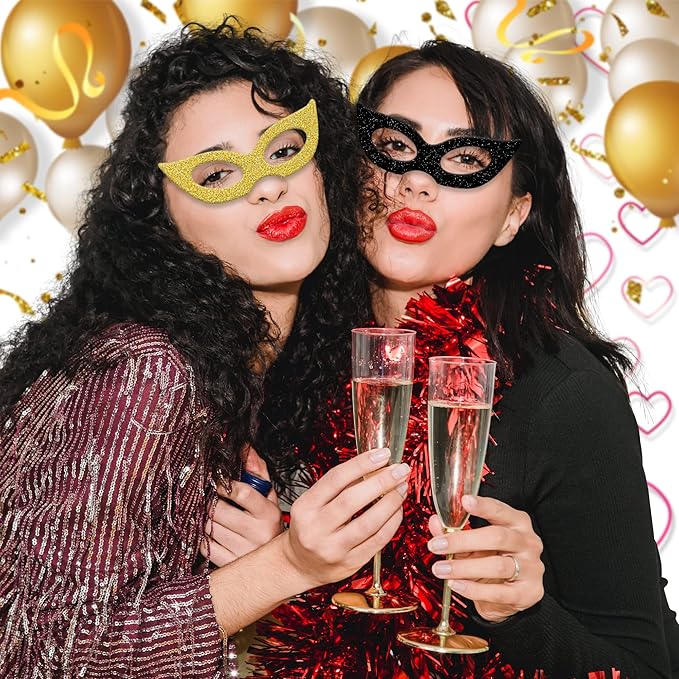 24 Sheets Black Glitter Cardstock Paper, A4 Premium Sparkly Paper for Scrapbook, DIY Projects, Party Decoration, Gift Box Wrapping 250GSM/92lb