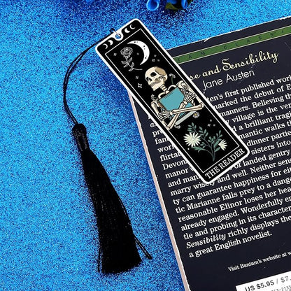 Funny Christmas Gifts for Women Men Book Lovers Gifts Bookmarks for Book Lovers Stocking Stuffers Book Lovers Christmas Bookmarks Funny Bookmarks for Women Men Horror Bookmarks Bookworm Bookish Gifts