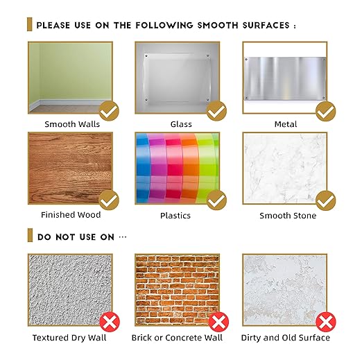 CLEVER CLEAN Goal Setting Fundrasing Thermometer - 48"x12" Dry Erase Self-Adhesive Goal Tracker - Poster Charts for Home, School and Office