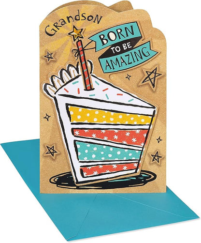 American Greetings Birthday Card for Grandson (You Can Do Anything)