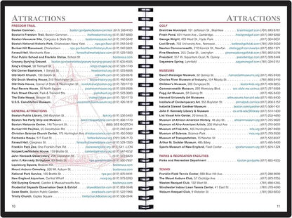 2025 Datebook & City Themed Planner – Resource Guide with Daily, Weekly & Monthly Views – 3-Year Reference Calendar - Multi-Purpose Travel Notebook Guide & Adventure Diary (Boston '25)