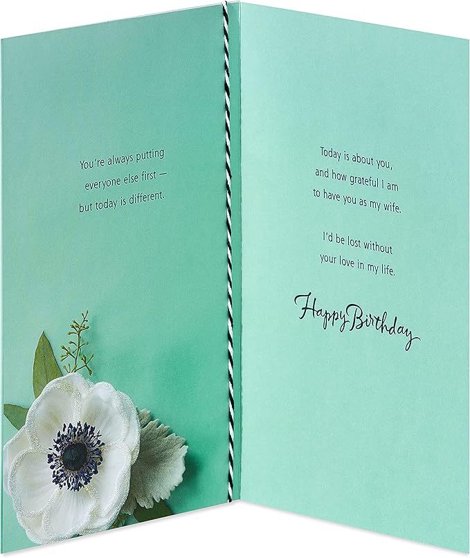 American Greetings Birthday Card for Wife (My Incredible Wife)