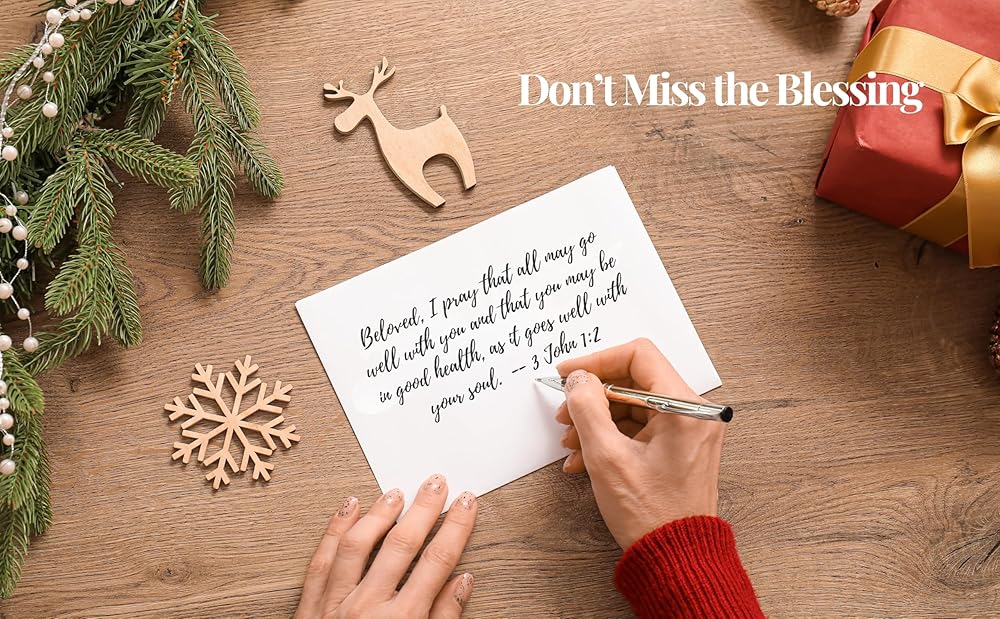 | The Way He Leads | Christian Greeting Cards Set of 6 with Envelopes | Blank Cards, Jesus Decor, Christian Gifts for Women, Religious Gifts Christian Décor (5"x7" The Way He Leads (Girl))