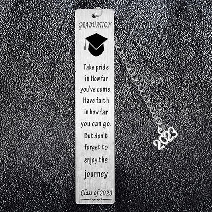 Inspirational Graduation Gifts for High School Student Class of 2023 Motivational Bookmark Presents for Daughter Son Sister Brother