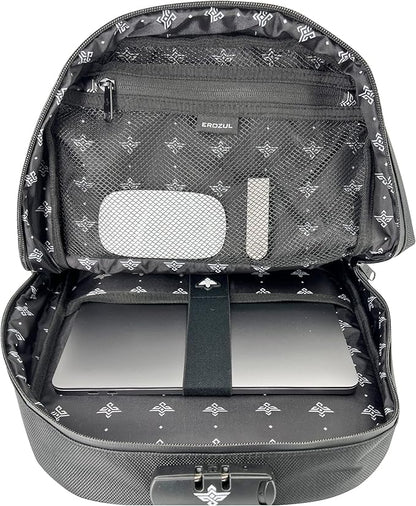 Legend Laptop Backpack with Anti Theft Combination Lock Weather Resistant (Black)