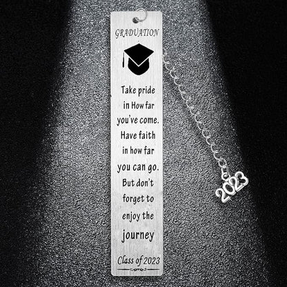 Inspirational Graduation Gifts for High School Student Class of 2023 Motivational Bookmark Presents for Daughter Son Sister Brother