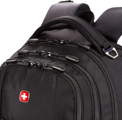 SwissGear Cecil 5505 Laptop Backpack, Black, 18-Inch