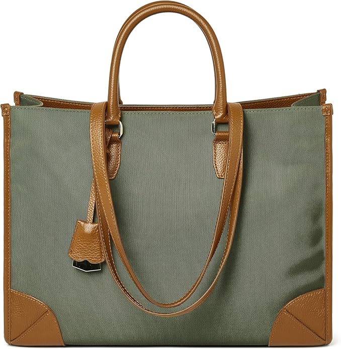 DORIS&JACKY Large Briefcase Tote Bag For Women 15.6 Inch Laptop Work Shoulder Purse And Office Business Handbags