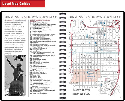 2025 Datebook & City Themed Planner – Resource Guide with Daily, Weekly & Monthly Views – 3-Year Reference Calendar - Multi-Purpose Travel Notebook Guide & Adventure Diary (Birmingham '25)