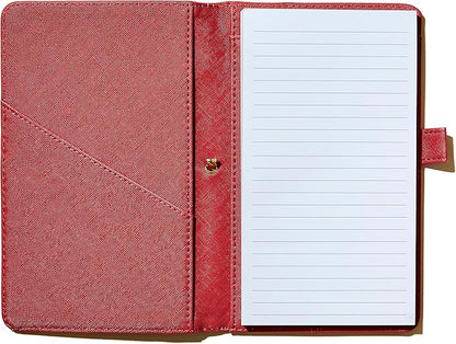 Vegan Leather Padfolio with Notepad - 5.5x11