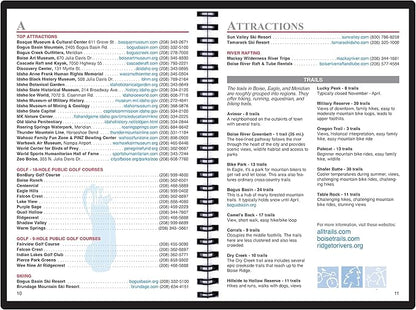 2025 Datebook & City Themed Planner – Resource Guide with Daily, Weekly & Monthly Views – 3-Year Reference Calendar - Multi-Purpose Travel Notebook Guide & Adventure Diary (Boise '25)