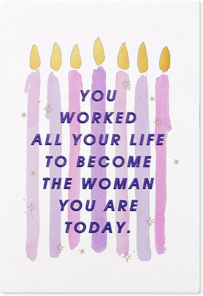 American Greetings Birthday Card for Her (So Worth Celebrating)