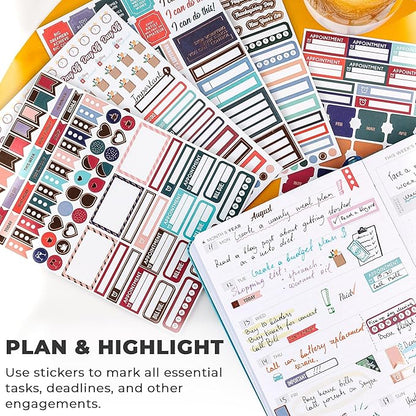 Clever Fox Planner Stickers – Monthly, Weekly & Daily Planner Stickers 14 Sheets Set of 1360+ Unique Stickers by Clever Fox (Value Pack)
