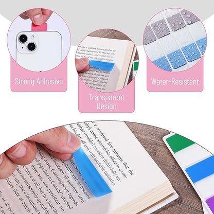 Mr. Pen- Sticky Index Tabs, 360 Pcs, Colorful Sticky Tabs for Notebooks, Page Markers, Page Tabs for Binders, Page Tabs Sticky Tabs for Books, Notebook Tabs, Book Sticky Tabs for Notebooks