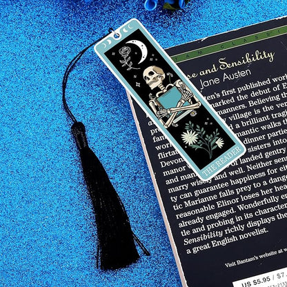 Octamber Bookmarks for Women Men, Christmas Bookmarks, Book Lovers Gifts, Mens Stocking Stuffers, Stocking Stuffers for Adults Funny Bookmarks, Cute Bookmarks for Women, Bookish Gifts, Gothic Gifts