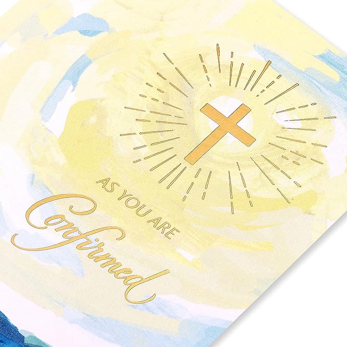American Greetings Confirmation Card (His Wonderful Love)