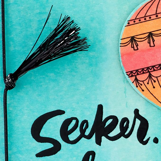 Hallmark College Graduation Card (Hot Air Balloon)