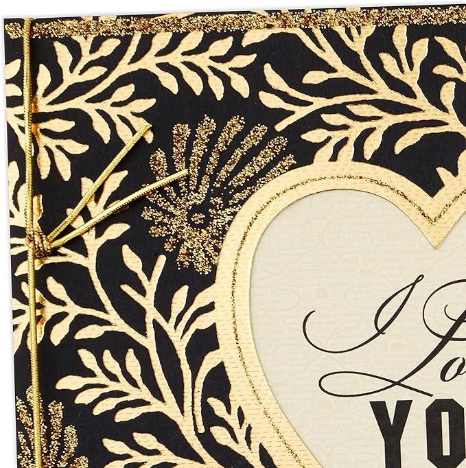 Hallmark Romantic Valentine's Day Card (Only One for Me) for Anniversary, Love, Romantic Birthday, Sweetest Day