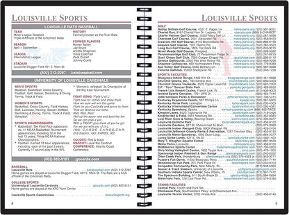 2025 Datebook & City Themed Planner – Resource Guide with Daily, Weekly & Monthly Views – 3-Year Reference Calendar - Multi-Purpose Travel Notebook Guide & Adventure Diary (Louisville '25)