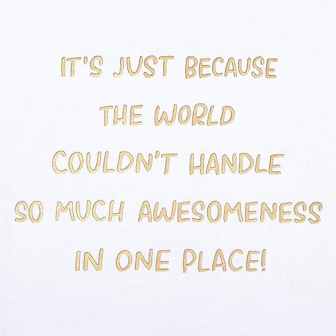 American Greetings Thinking Of You Card (So Much Awesomeness)