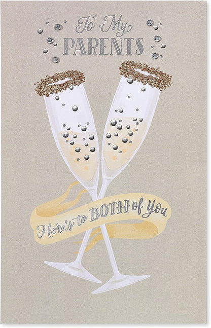 American Greetings Anniversary Card for Parents (Love is Worth Keeping)