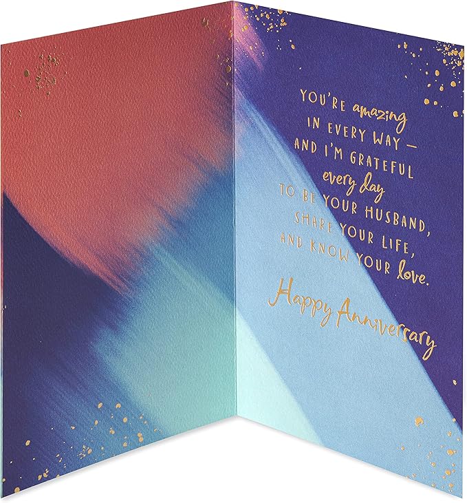 American Greetings Anniversary Card for Husband from Husband (Know Your Love)