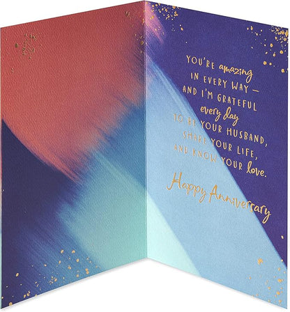 American Greetings Anniversary Card for Husband from Husband (Know Your Love)