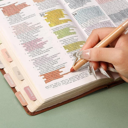 Mr. Pen- Gel Highlighters, 16 Pack, Soft & Muted Colors, No Bleed Bible Markers