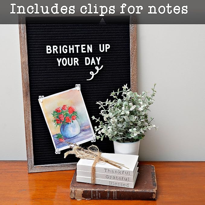 Extra Letters (NO BOARD INCLUDED) Symbols and Script Words for MAINEVENT Felt Letter Boards (Letters and Words Only Does not Include Board), Extra Set Of Letters for Message Boards